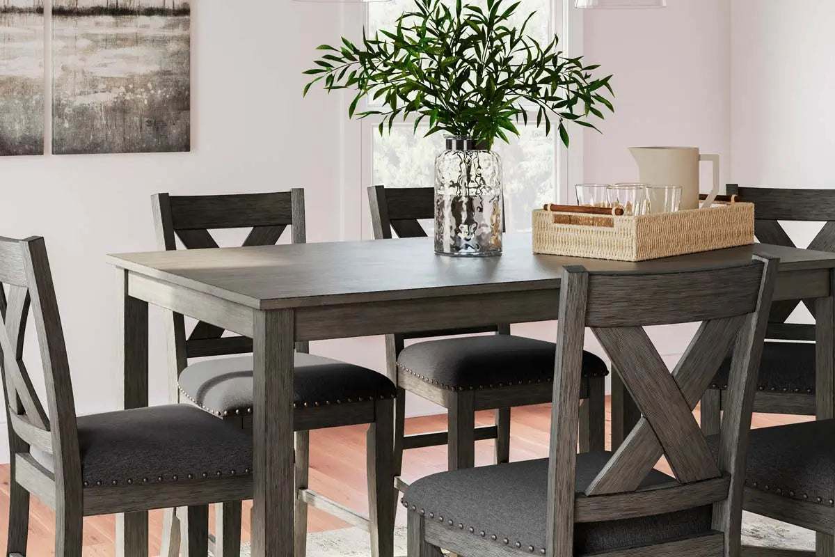  Caitbrook 7Pc Dining Set in Grey | Signature Design by Ashley