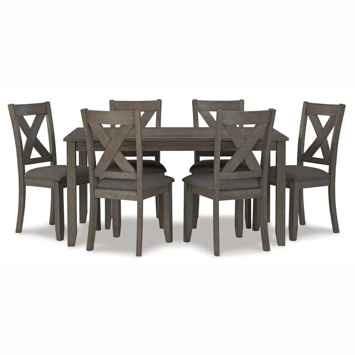  Caitbrook 7Pc Dining Set in Grey | Signature Design by Ashley