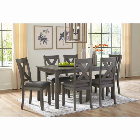  Caitbrook 7Pc Dining Set in Grey | Signature Design by Ashley