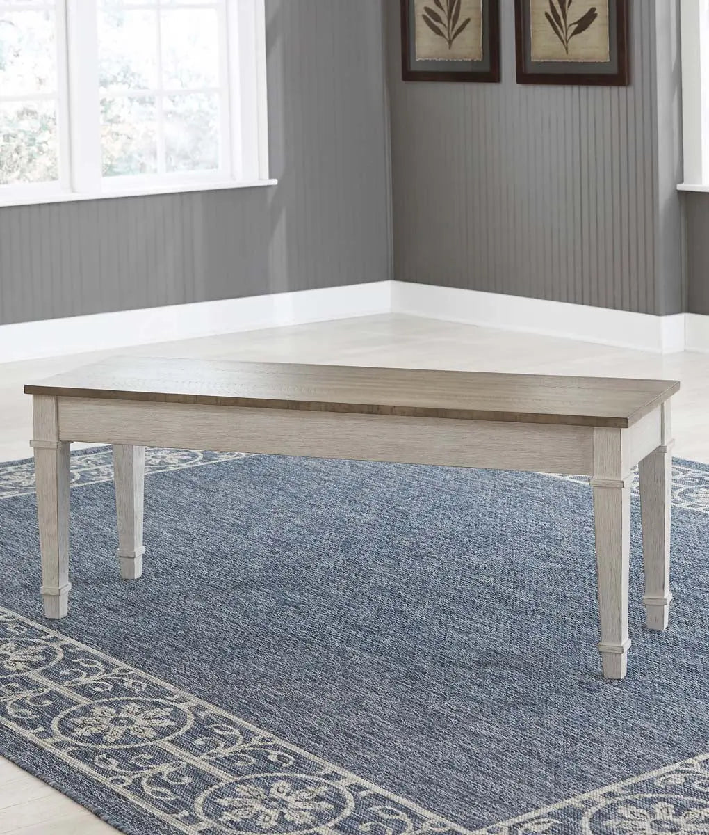  Skempton 6Pc Dining Set in Two Tone Finish | Signature Design by Ashley