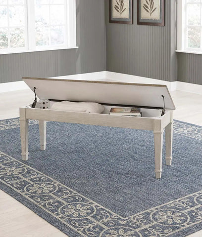  Skempton 6Pc Dining Set in Two Tone Finish | Signature Design by Ashley
