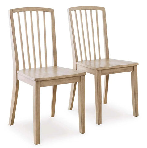  Gleanville 6Pc Dining Set in Light Brown | Signature Design by Ashley