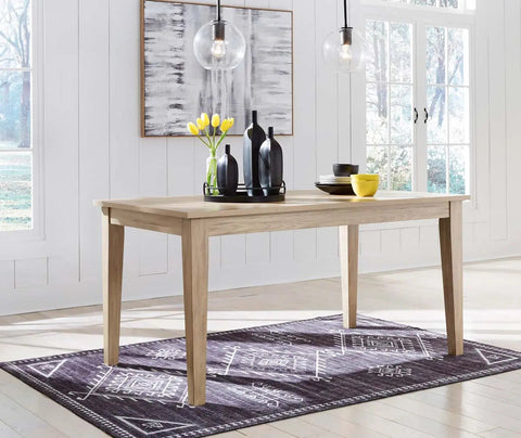  Gleanville 6Pc Dining Set in Light Brown | Signature Design by Ashley