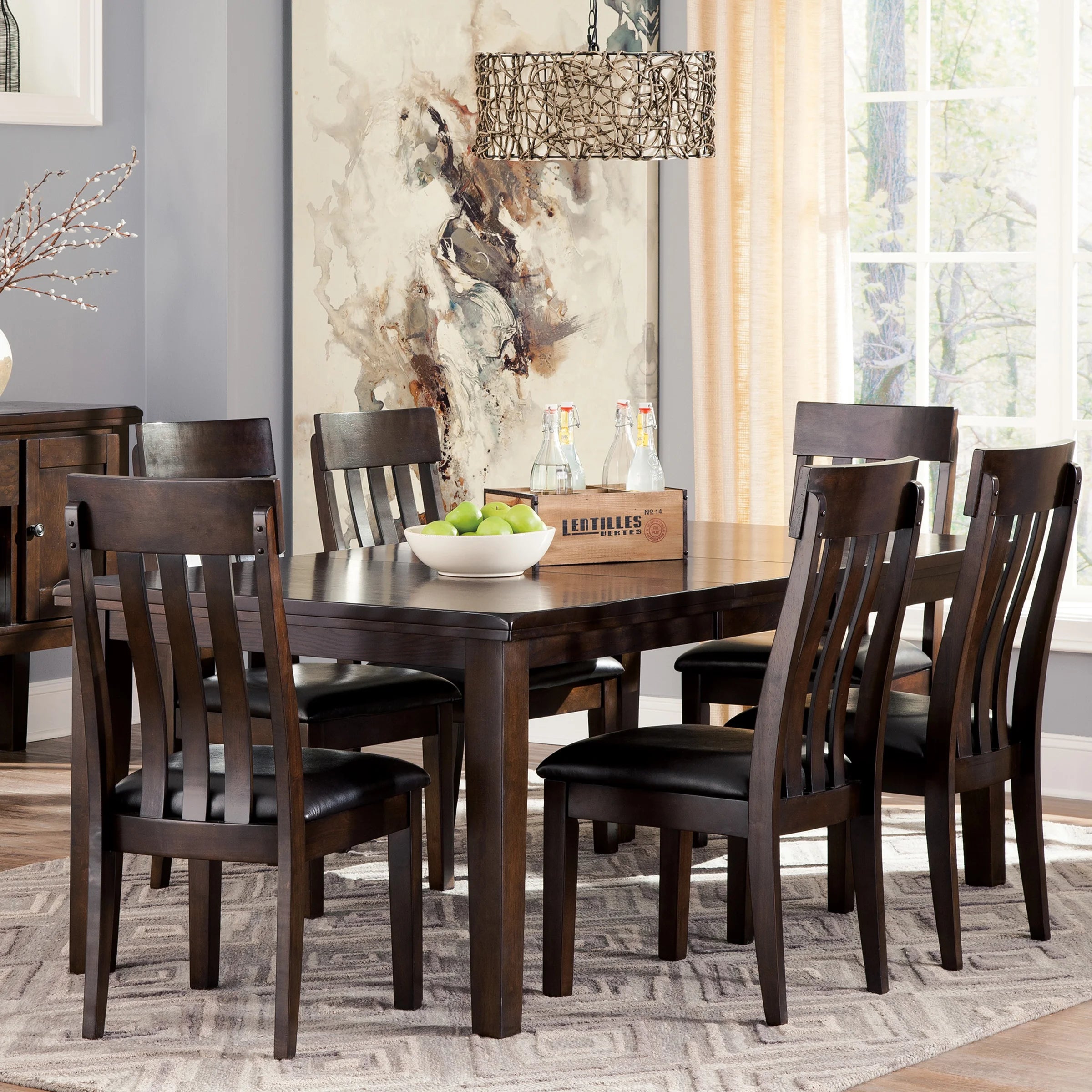 Haddigan Dining Extension Table Set