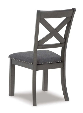  Myshanna 9Pc Dining Set in Grey | Signature Design by Ashley