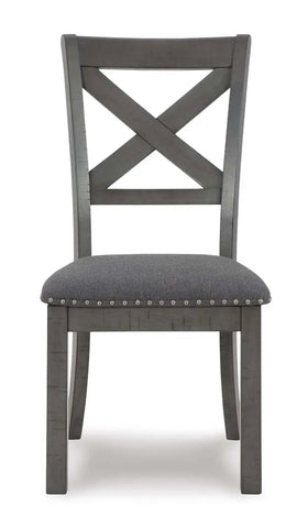  Myshanna 9Pc Dining Set in Grey | Signature Design by Ashley