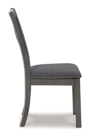  Myshanna 9Pc Dining Set in Grey | Signature Design by Ashley