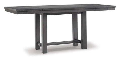  Myshanna Counter Height 6Pc Dining Set in Grey | Signature Design by Ashley
