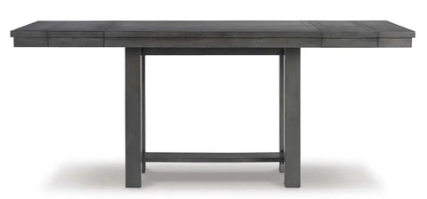  Myshanna Counter Height 6Pc Dining Set in Grey | Signature Design by Ashley