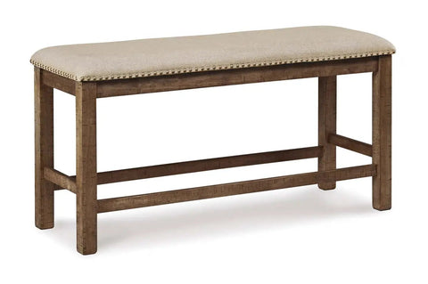  Moriville 6Pc Counter height Dining Set in Grayish Brown | Signature Design by Ashley