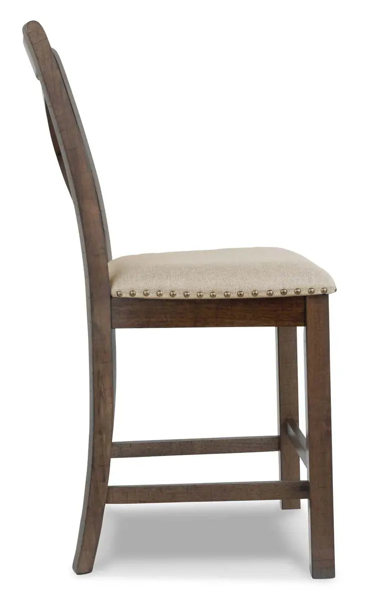  Moriville 6Pc Counter height Dining Set in Grayish Brown | Signature Design by Ashley