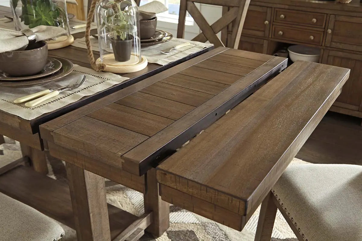  Moriville 6Pc Dining Set in Grayish Brown | Signature Design by Ashley