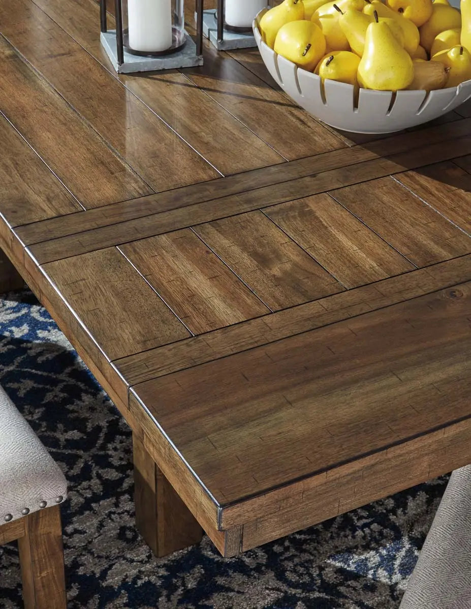  Moriville 6Pc Dining Set in Grayish Brown | Signature Design by Ashley