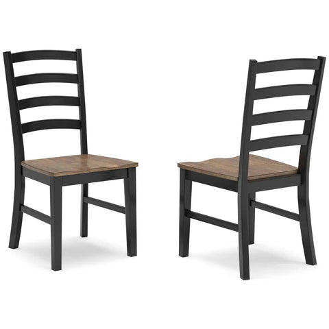  Wildenauer 9Pc Dining Set in Brown and Black | Signature Design by Ashley