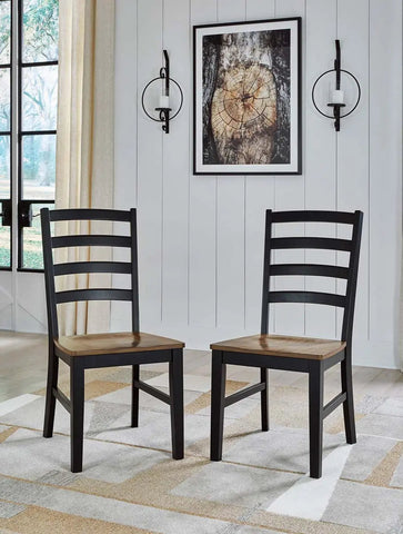 Wildenauer 9Pc Dining Set in Brown and Black | Signature Design by Ashley