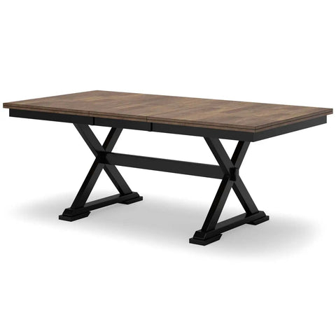  Wildenauer 9Pc Dining Set in Brown and Black | Signature Design by Ashley