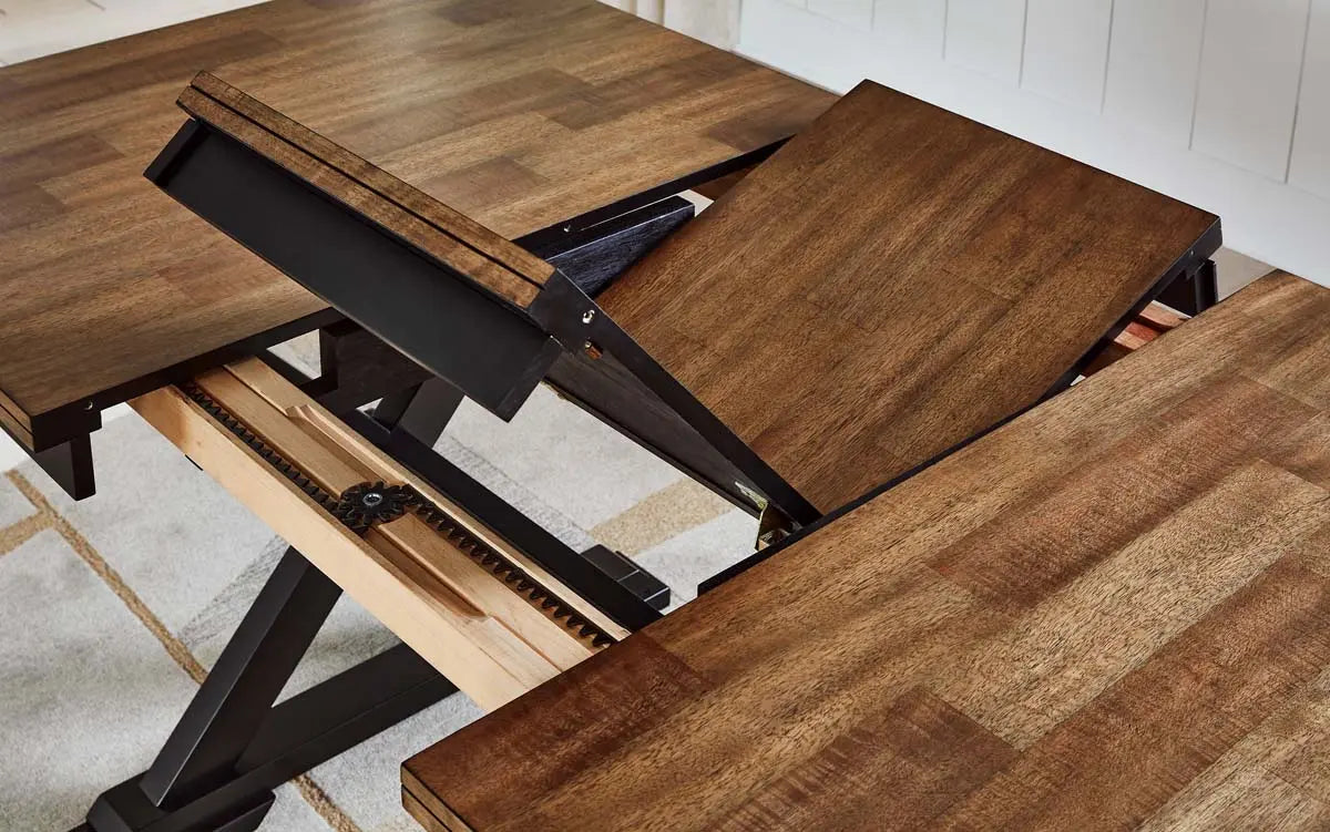  Wildenauer 9Pc Dining Set in Brown and Black | Signature Design by Ashley