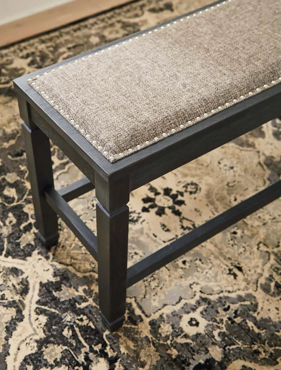  Tyler Creek Counter Height 6Pc Dining Set in Black & Grey | Signature Design by Ashley