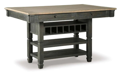  Tyler Creek Counter Height 6Pc Dining Set in Black & Grey | Signature Design by Ashley