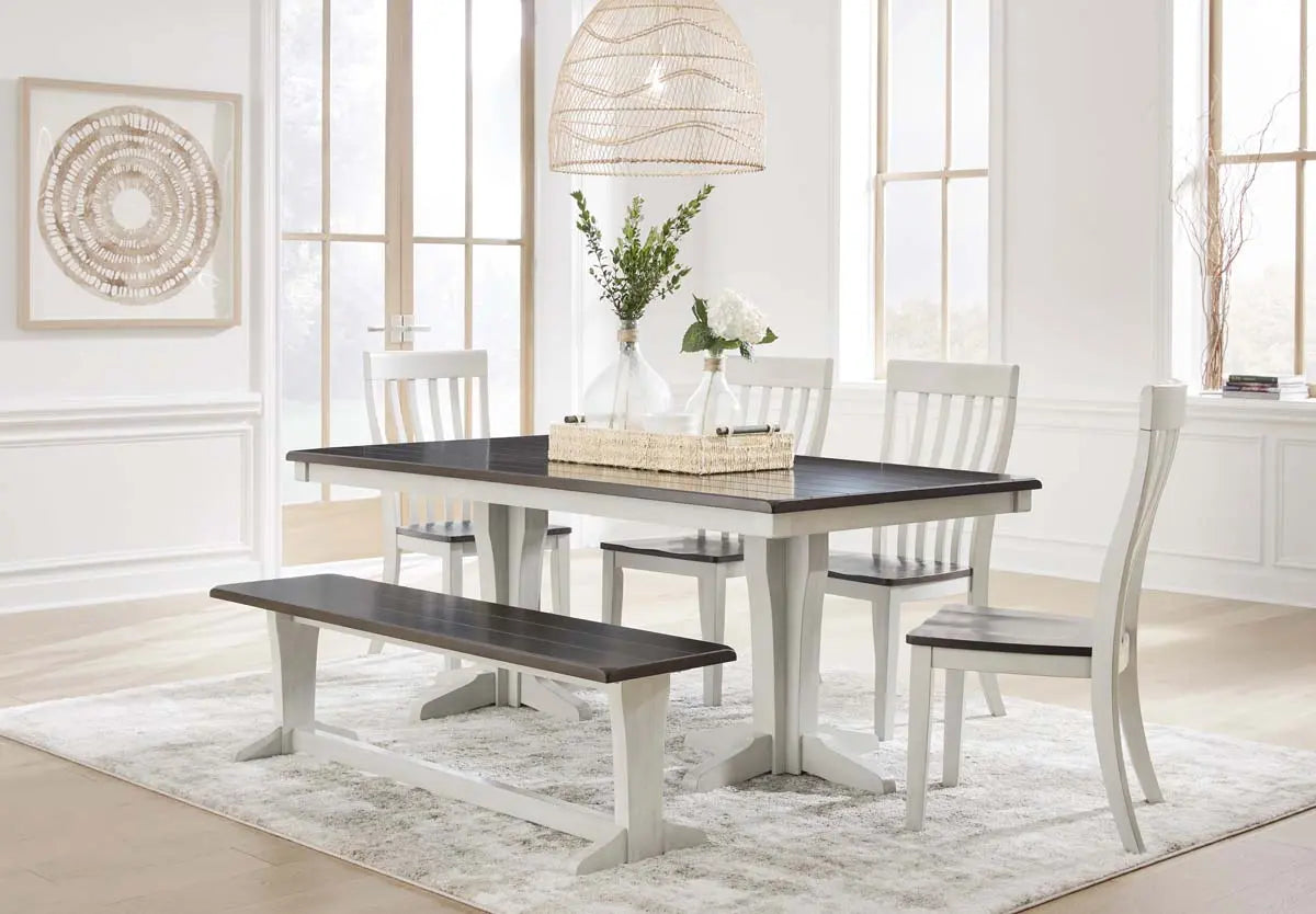  Darborn 6Pc Dining Set in Grey & Brown | Signature Design by Ashley
