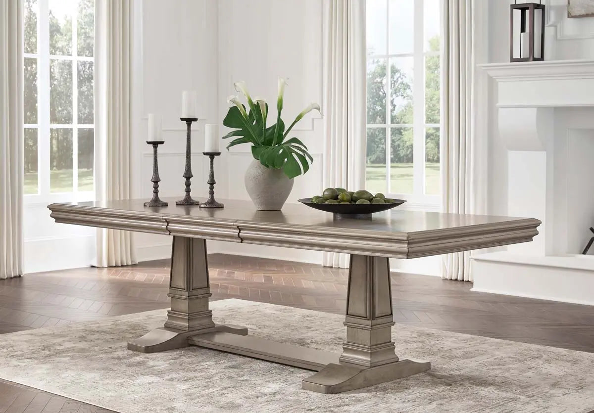  Lexorne 6Pc Dining Set in Grey | Signature Design by Ashley