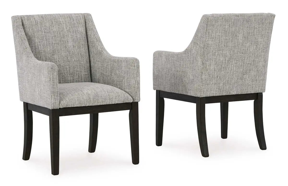  Burkhaus 9Pc Dining Set in Dark Brown | Signature Design by Ashley