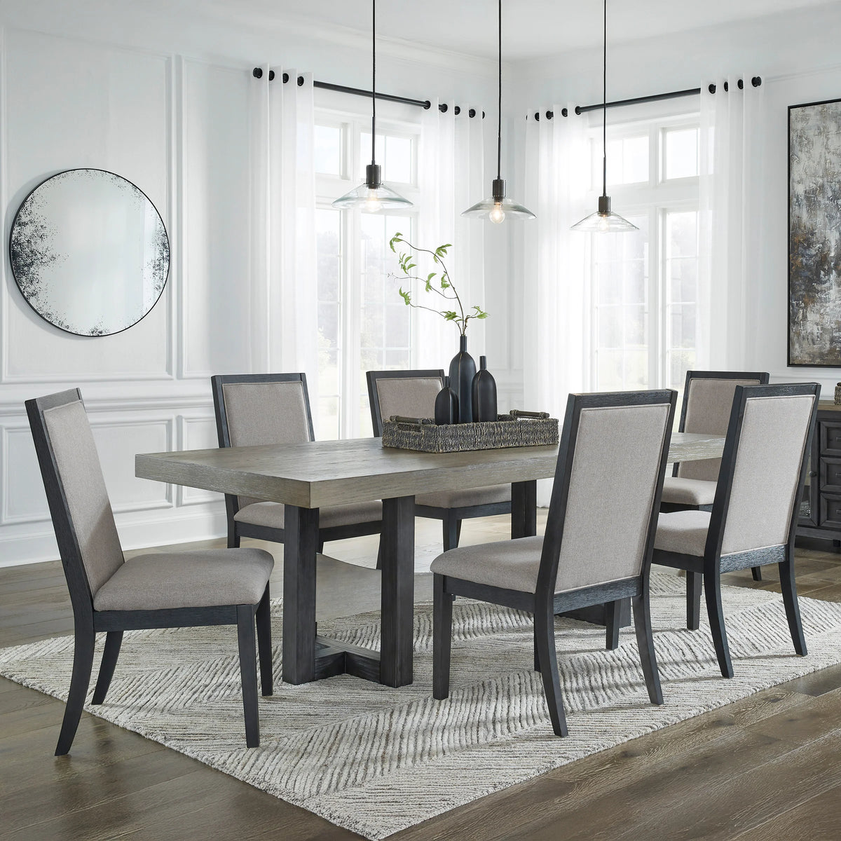 Foyland 7 Pc Dining Set
