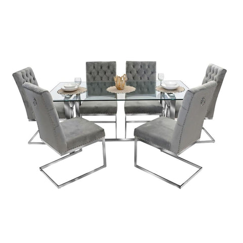 Dahlia 7 Pc Dining Set MEGDT019
