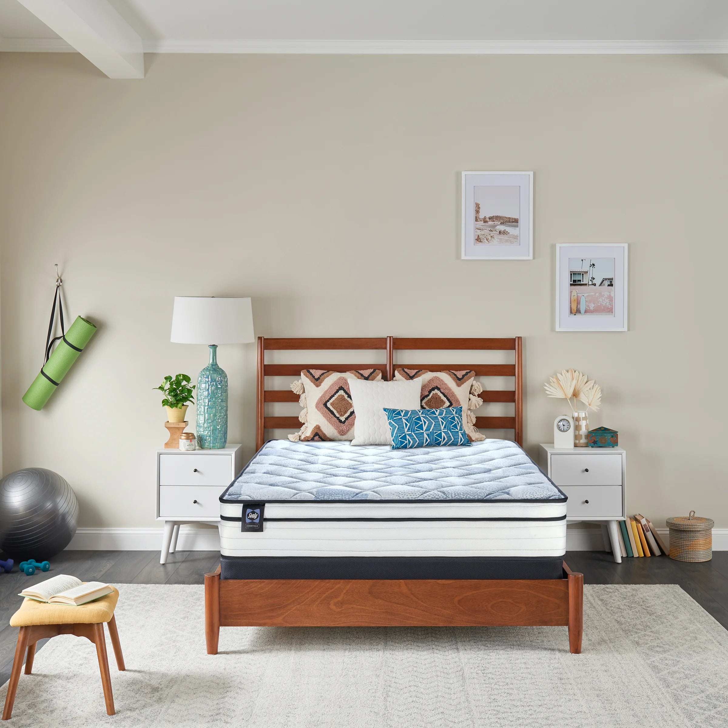Essentials Eli 10.5" Foam Medium Euro Top Mattress