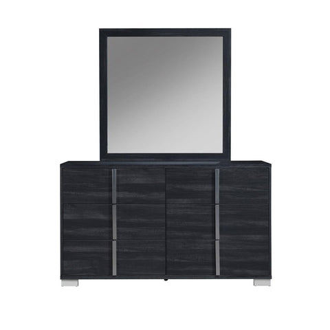 Freya 6 PC Bedroom Set in Grey