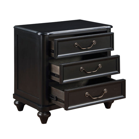 Herman 3-drawer Nightstand