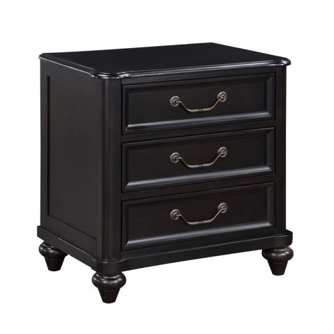 Herman 3-drawer Nightstand
