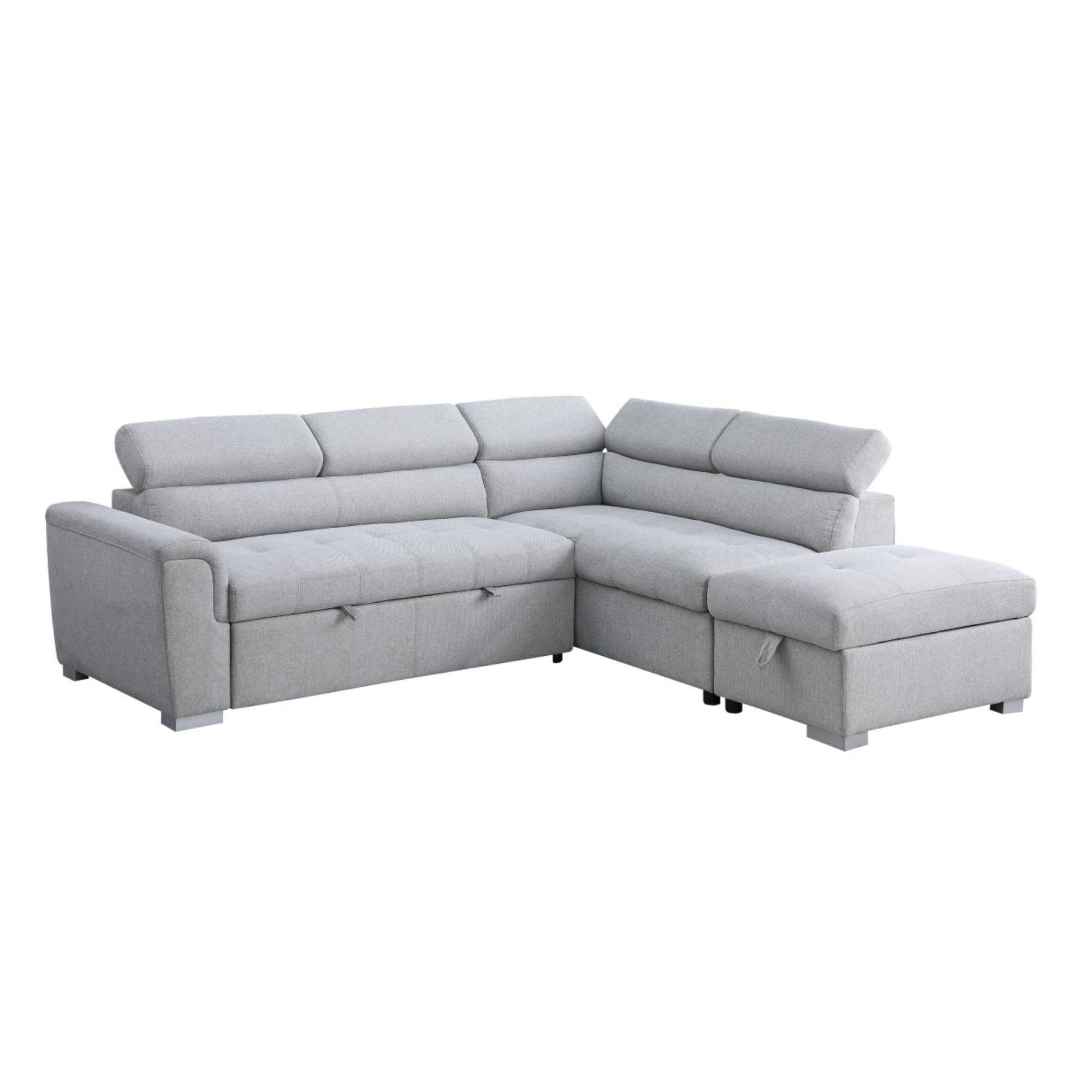 Sleeper Bed in Grey KF7019