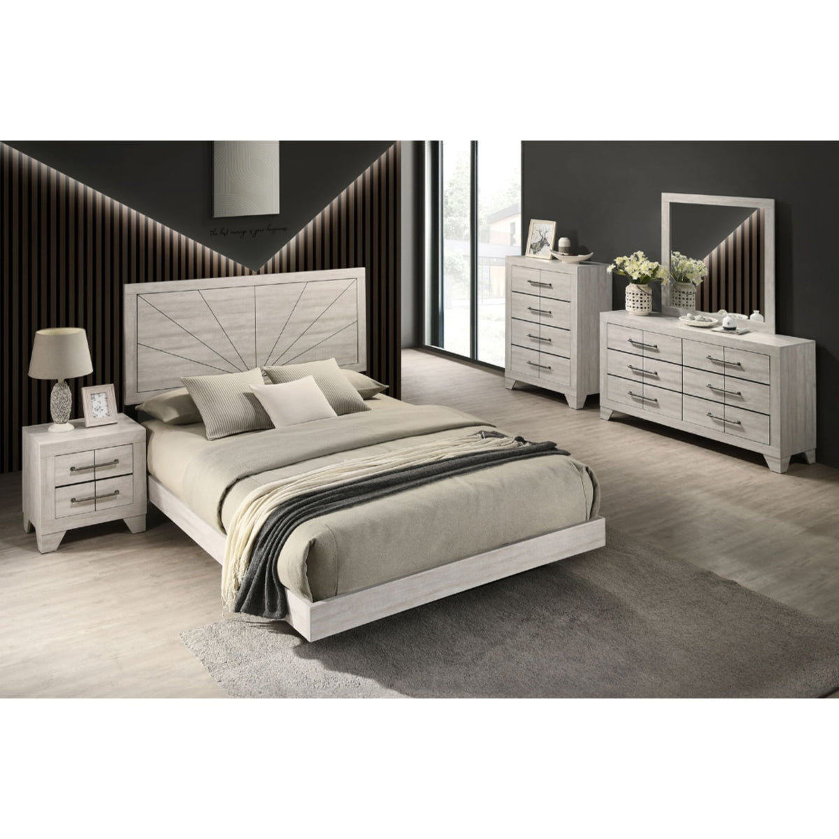 Katrina 6 Pc Queen Bedroom Set