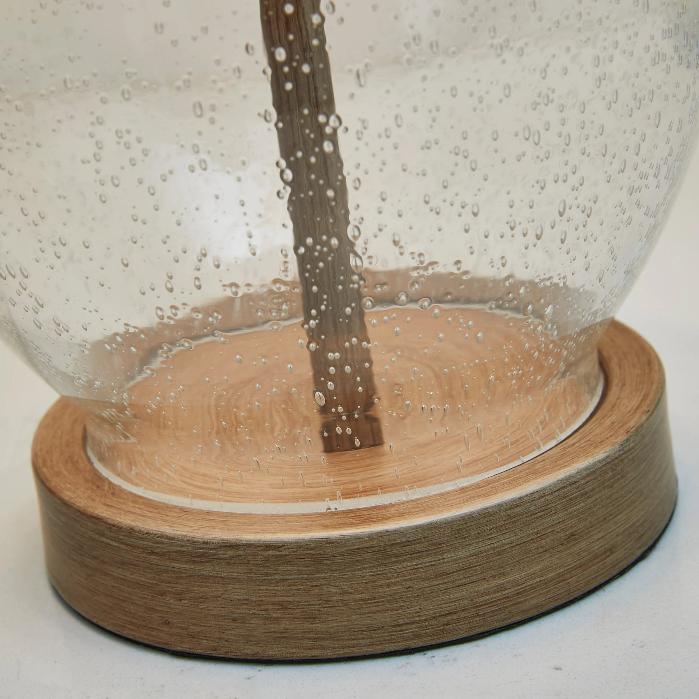 Clayleigh Glass Table Lamp