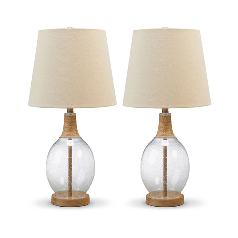 Clayleigh Glass Table Lamp