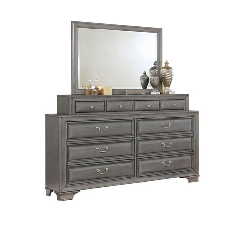Milton 6 pc Bedroom Set in Grey