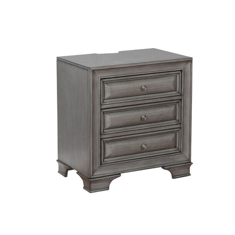 Milton 6 pc Bedroom Set in Grey