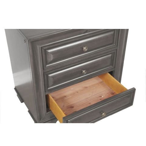 Milton 6 pc Bedroom Set in Grey