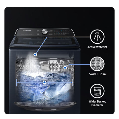 Samsung WA53CG7155AD Washer (Open Box)