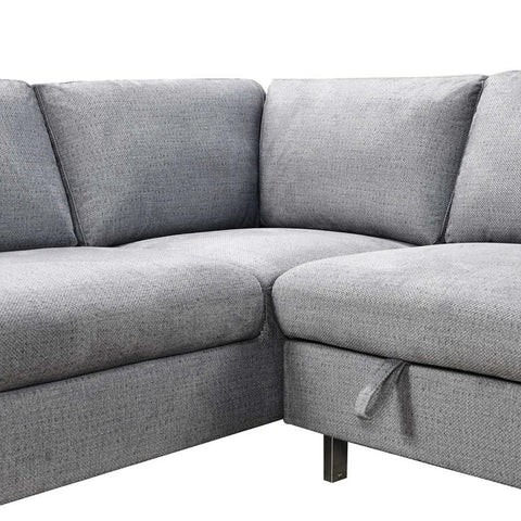 9022 Sofa Bed Sectional with Storage Bench IF