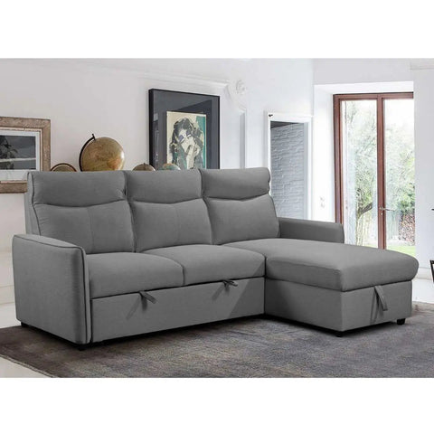 Sofa Bed Sectional with Storage Chaise 9027 International Furniture