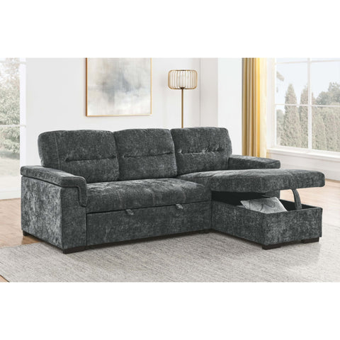 T1218  Pull Out Sofa Sectional