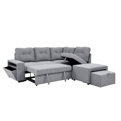Pull Out Sofa Sectional T1226