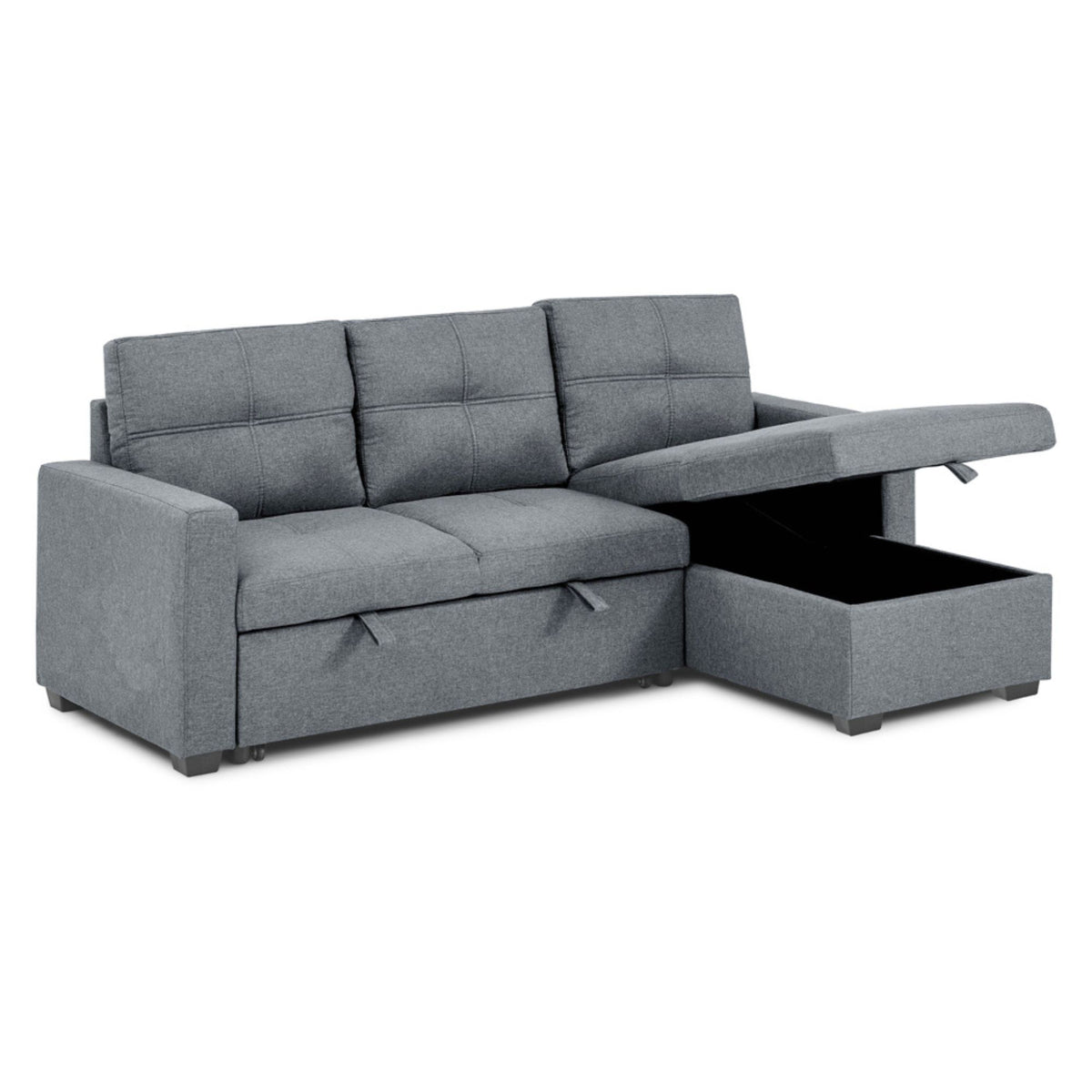 Pull out Sofa Bed in Grey T1247