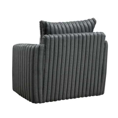 Tomball Accent Chair in Dark Grey