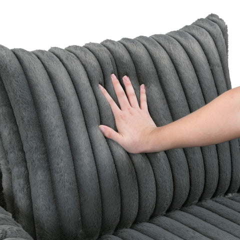 Tomball Accent Chair in Dark Grey