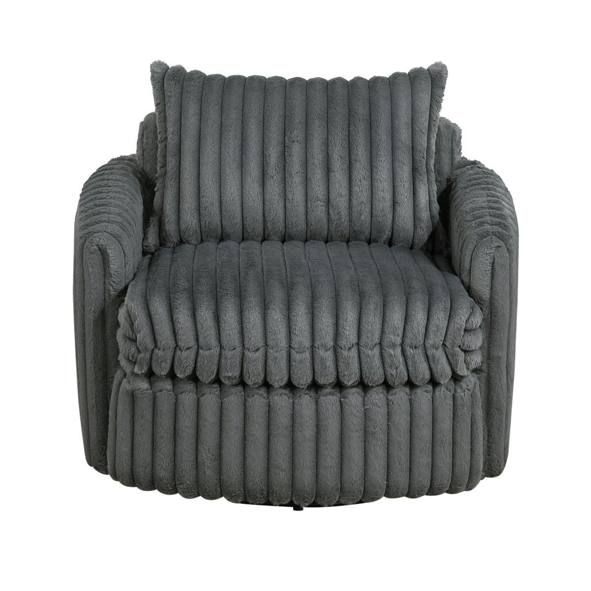 Tomball Accent Chair in Dark Grey