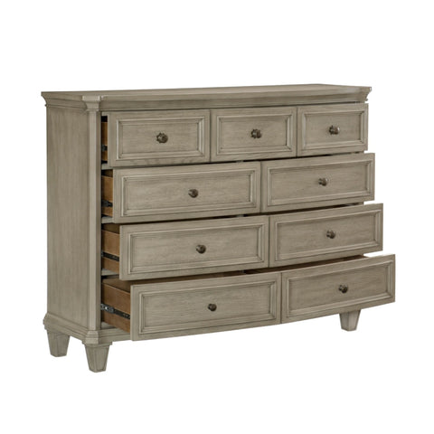 Vermillion 9-Drawer Dresser