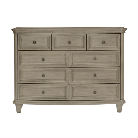 Vermillion 9-Drawer Dresser